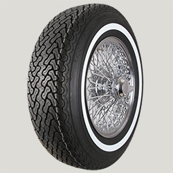 Blockley Radial 185HR14 White Wall